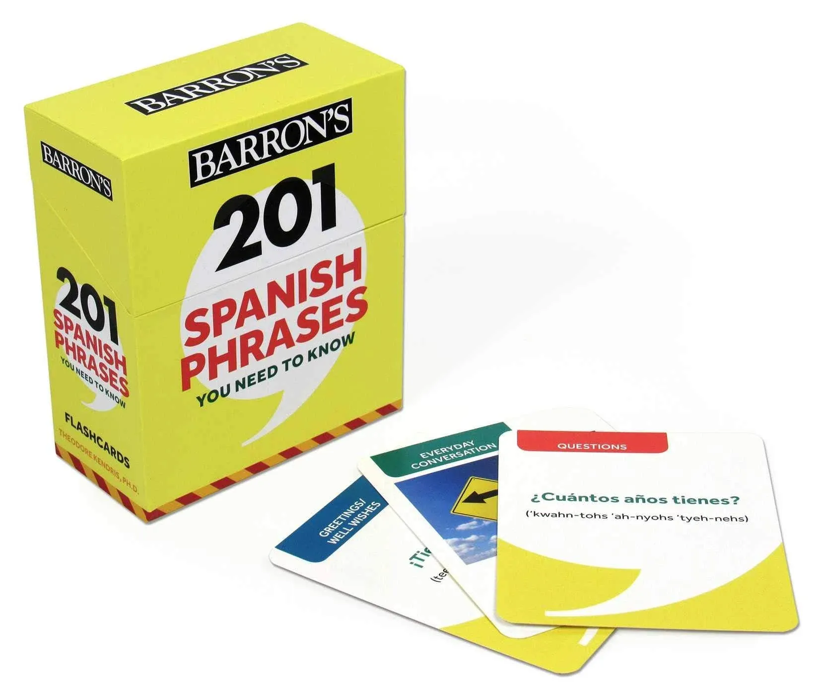 201 Spanish Phrases You Need to Know Flashcards [Barron&#039;s Foreign Language Guide