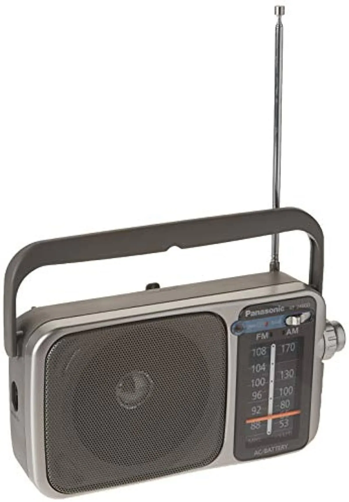 Panasonic RF-2400D Am / FM Radio, Silver