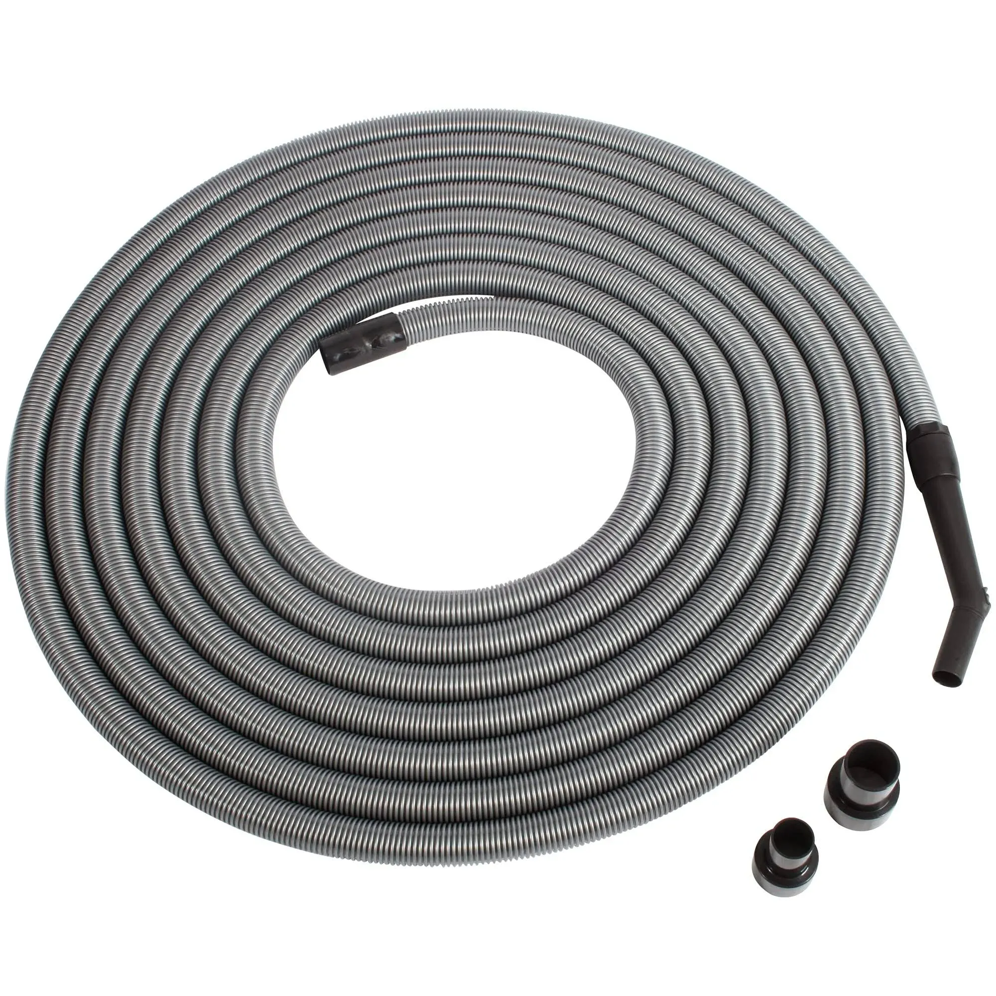 Cen-Tec Systems 50 ft. Premium Shop Vacuum Extension Hose with 2 Tank Adapters ...