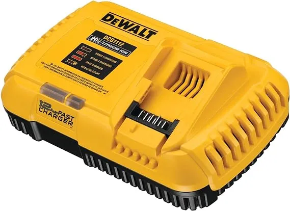 DEWALT FLEXVOLT 20V MAX* Charger, Rapid Charge (DCB118),Yellow