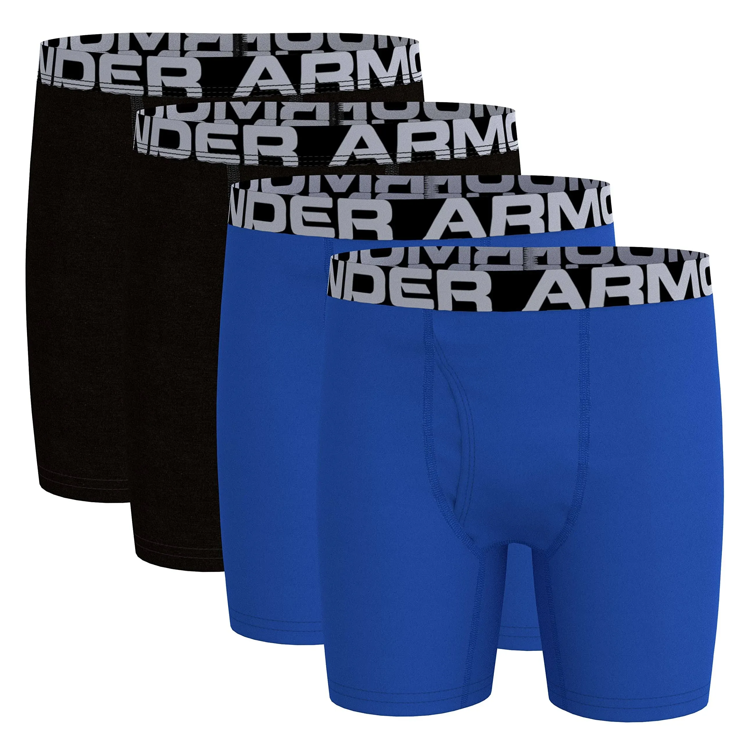 Boys' UA Cotton Boxerjock® 4-Pack