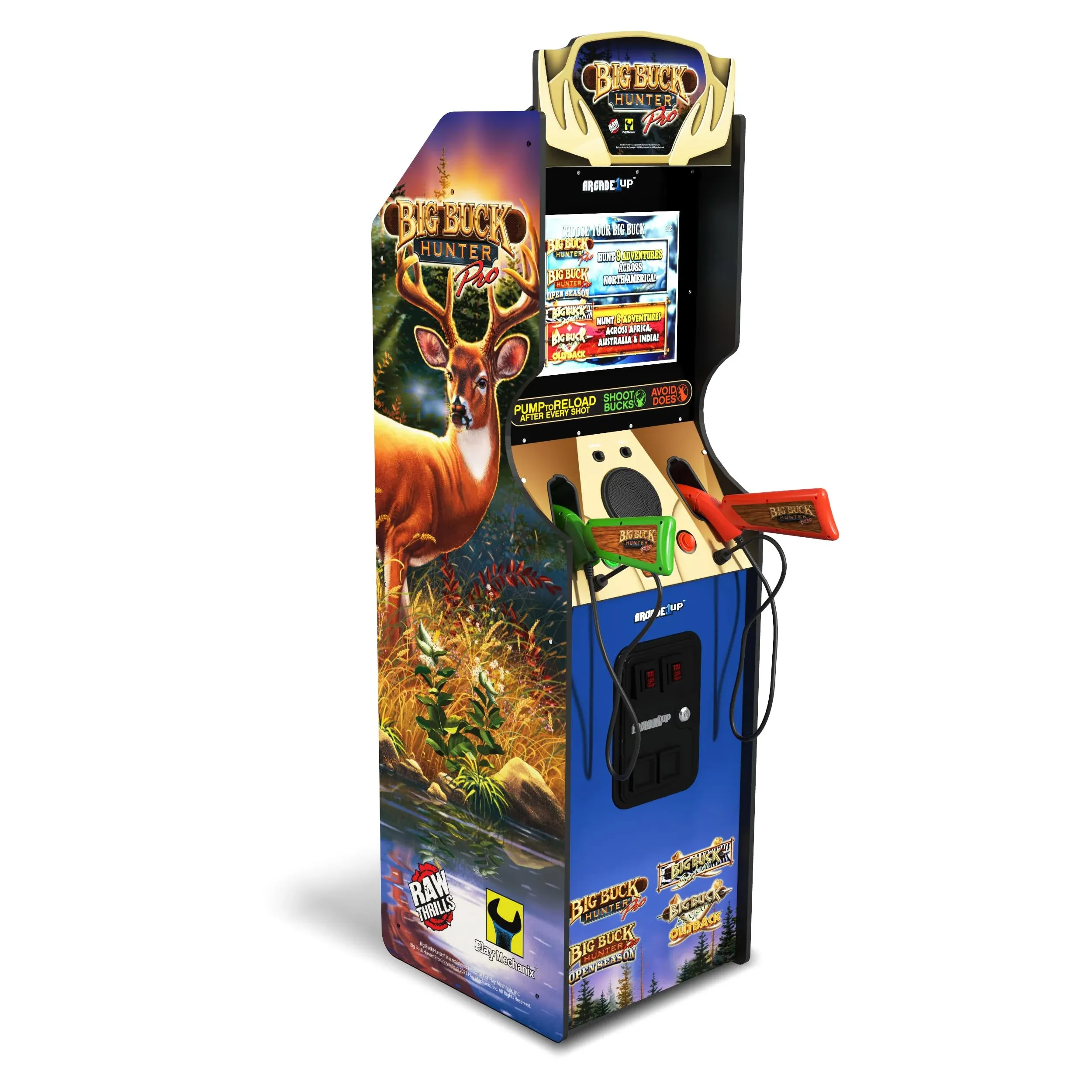 Arcade1Up Big Buck Hunter Pro Deluxe Arcade Machine