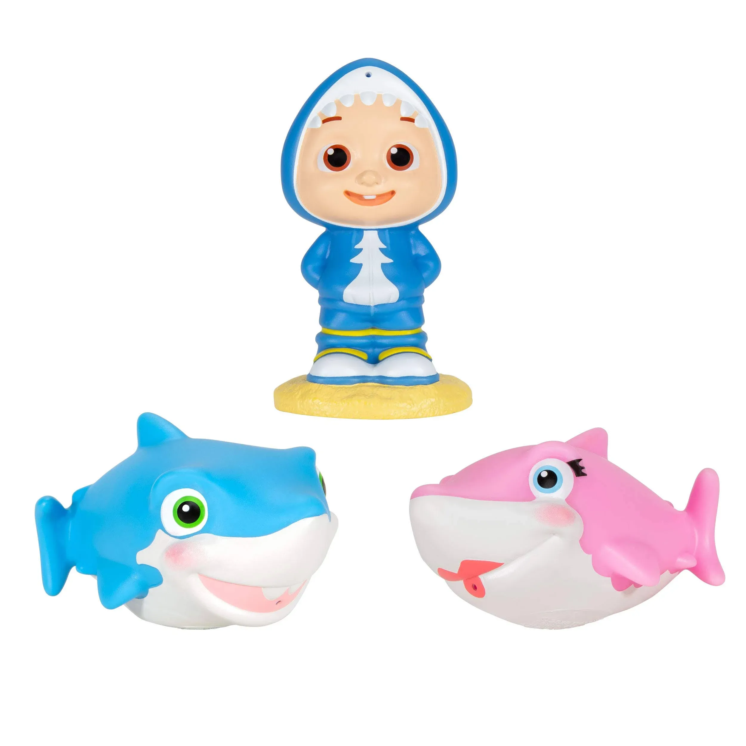 Cocomelon Bath Water Squirters Bathtub Fun Jazwares Baby Character Toy New