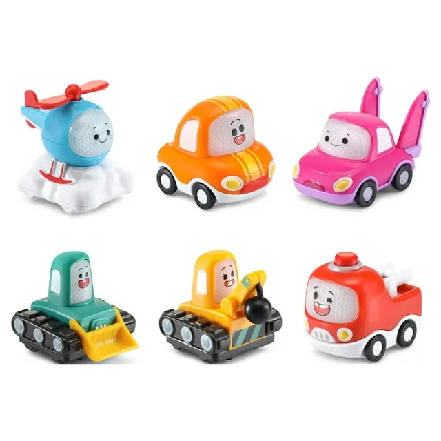 Vtech Go Go Cory Carson Netflix Playzone Mini Character 6 pack Cars NEW