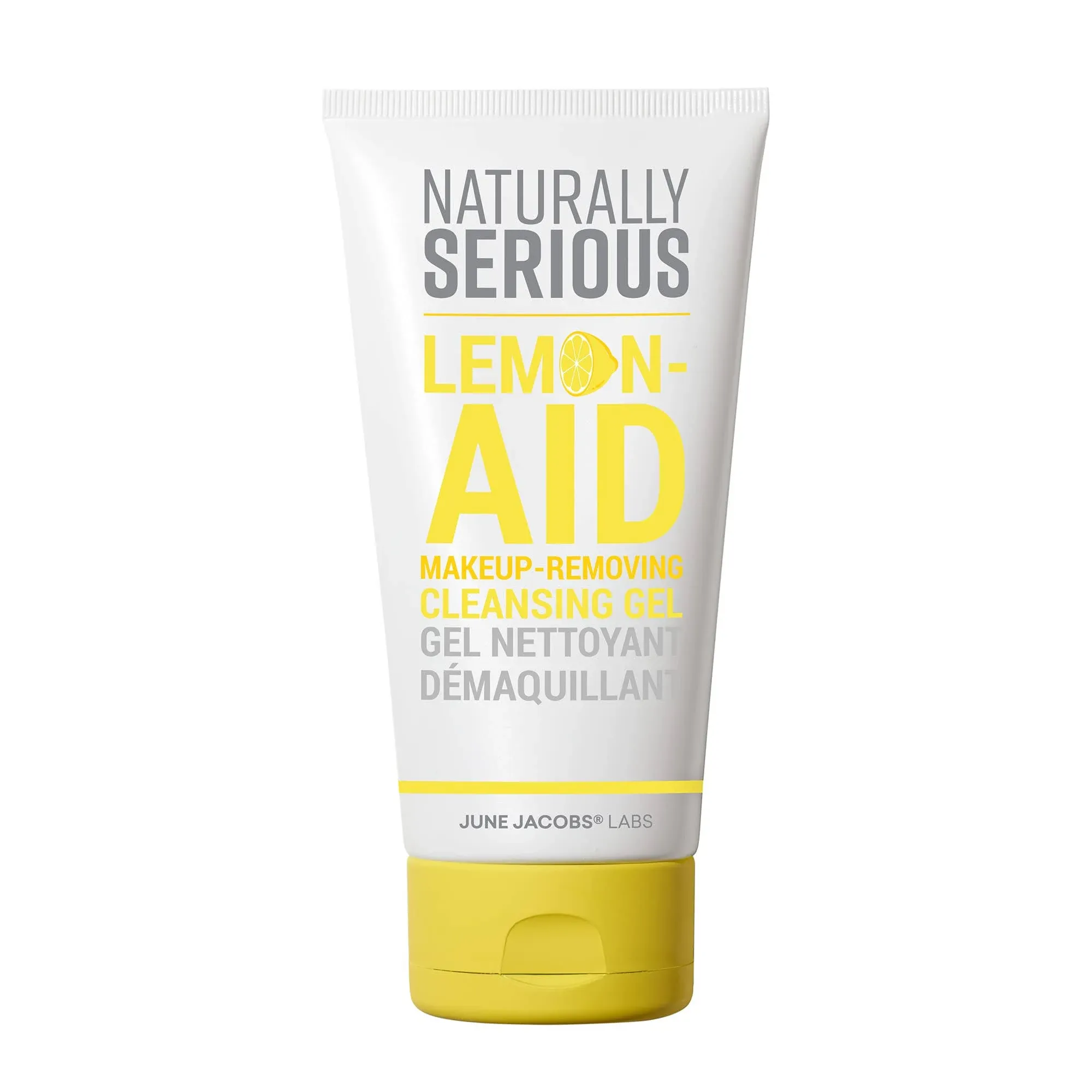 NATURALLY SERIOUS - Lemon-Aid Makeup-Removin<wbr/>g Cleansing Gel 3.4 oz. NEW SEALED