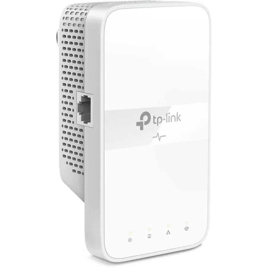 TP-Link Powerline Wi-Fi Extender (TL-WPA7617) - AV1000 Powerline Ethernet Adapter with AC1200 Dual Band Wi-Fi, Gigabit Port, Passthrough, OneMesh, Ethernet Over Power, Plug & Play, Add-on Unit