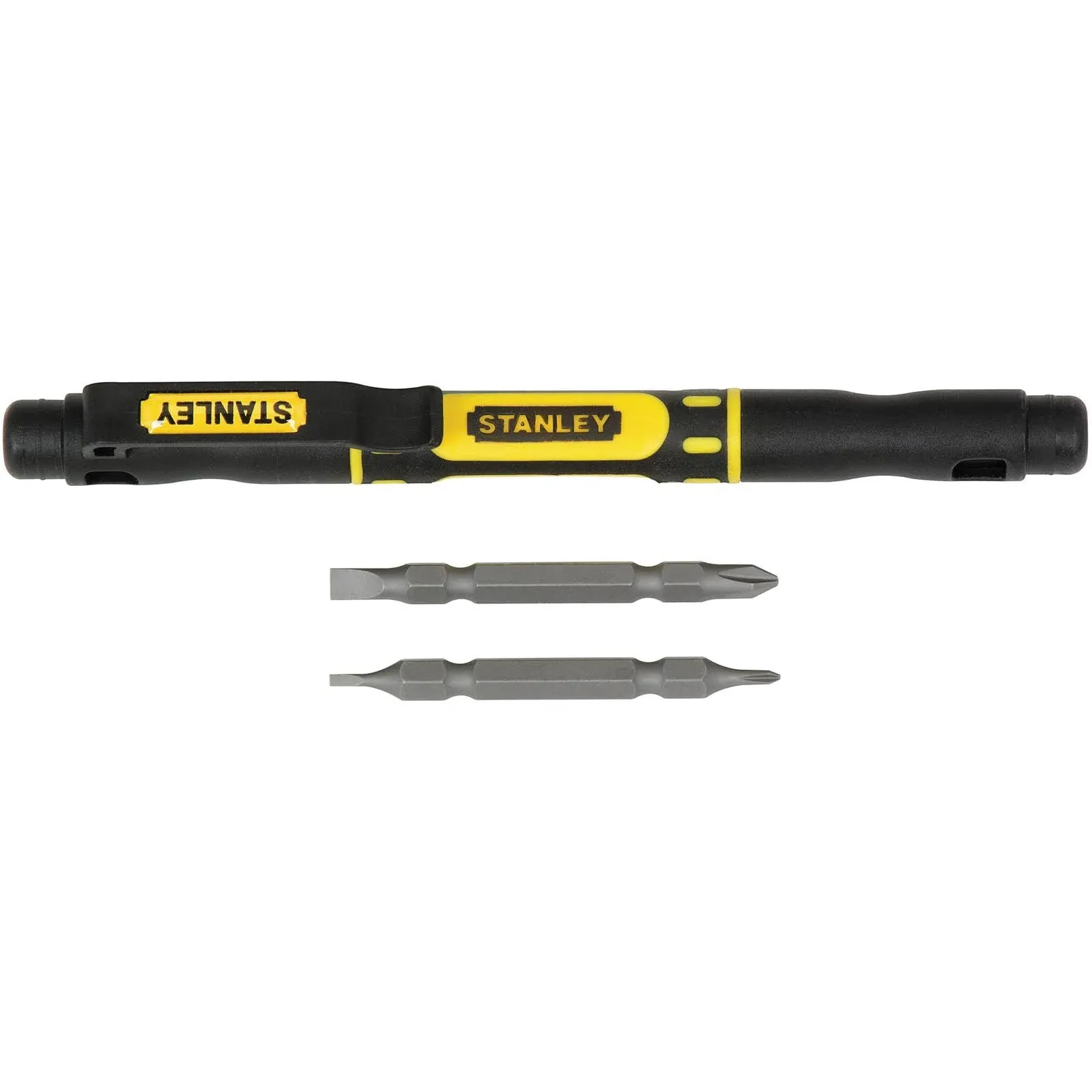 Stanley 4 in 1 Pocket Screwdriver, 66344