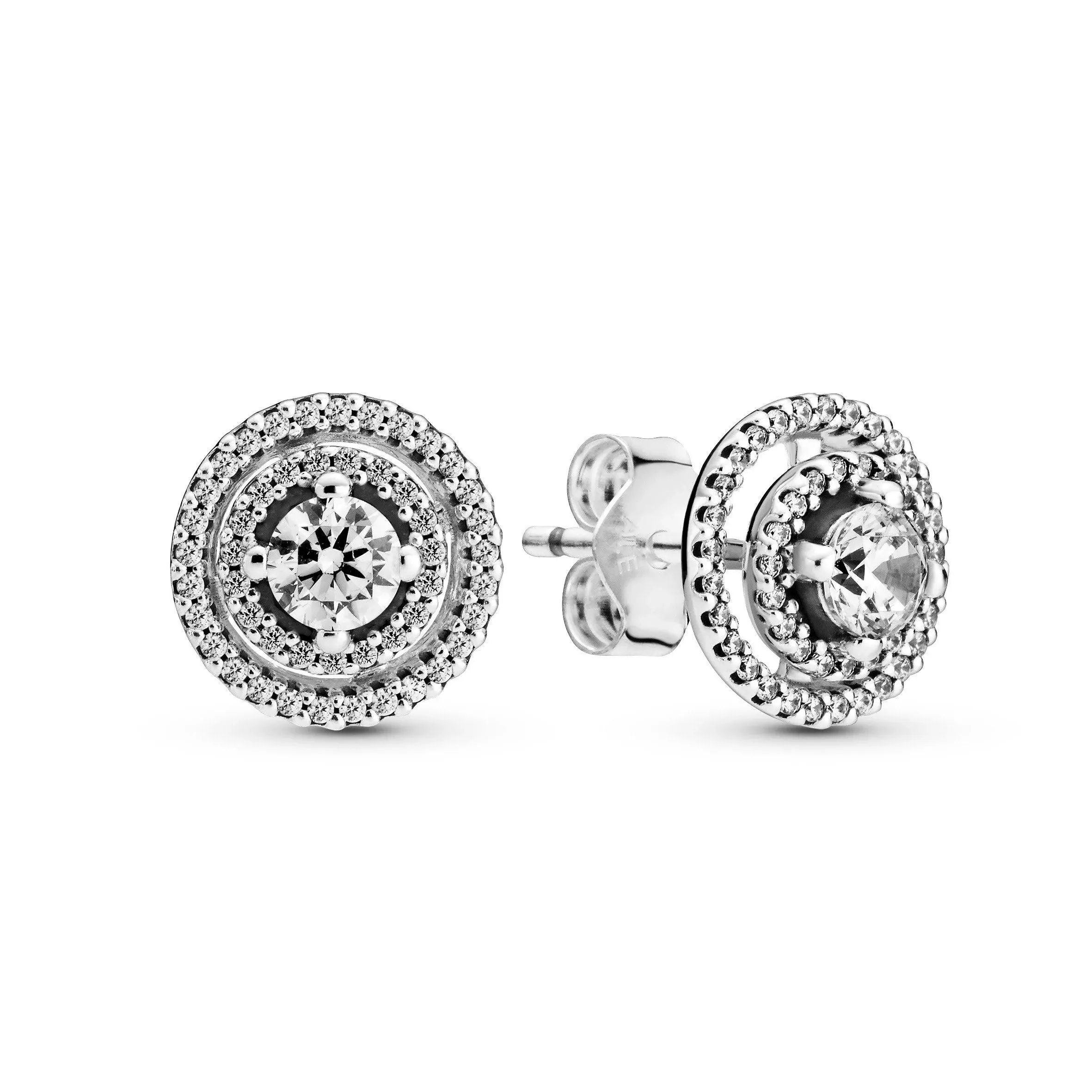 Pandora Sparkling Double Halo Stud Earrings 299411C01