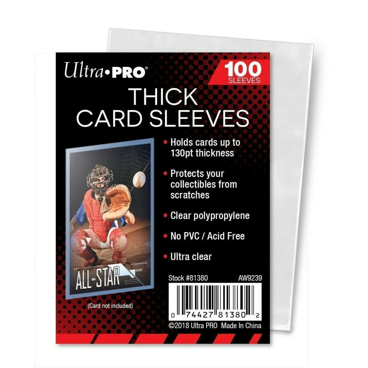 Ultra Pro Thick Card Sleeves