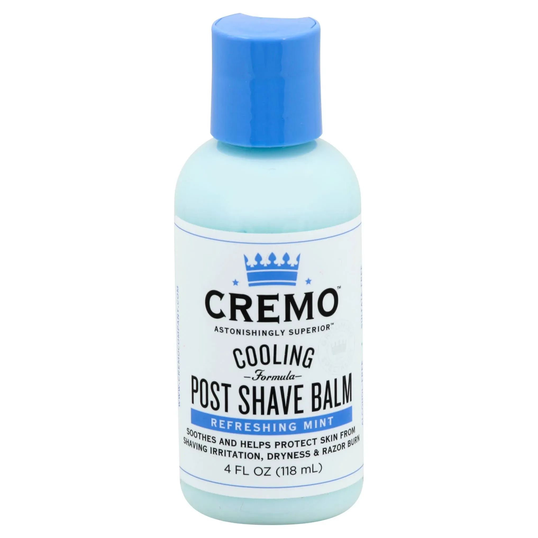 Cremo Post Shave Balm, Cooling Formula, Refreshing Mint - 4 fl oz