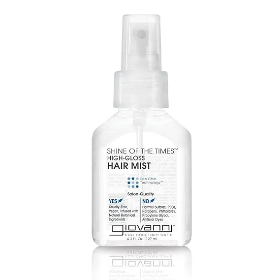 Giovanni Hair Mist, High Gloss, Shine of the Times - 4.3 fl oz