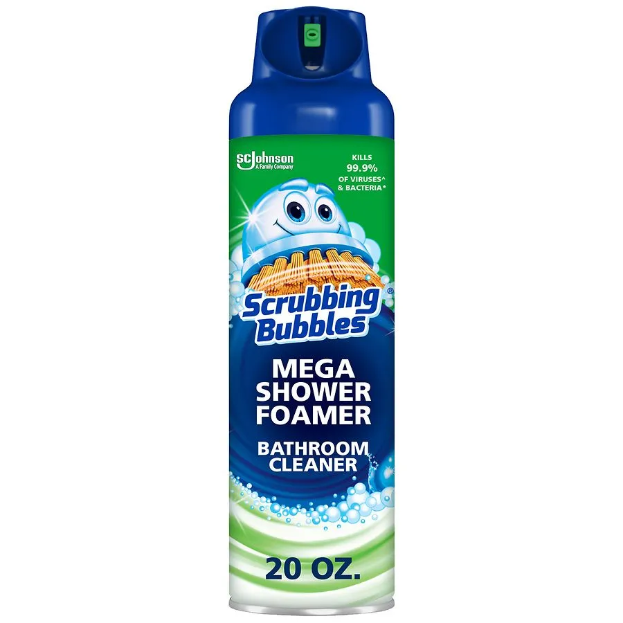 Scrubbing Bubbles Mega Shower Foamer - 20 oz can