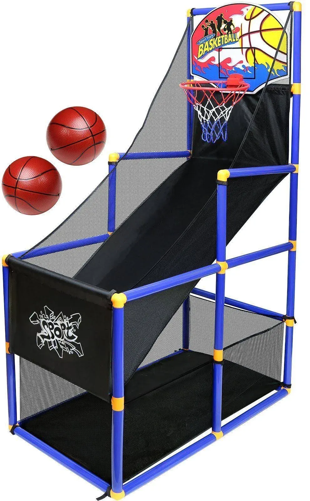 JOYIN Kids Arcade Basketball Game Set with Hoop