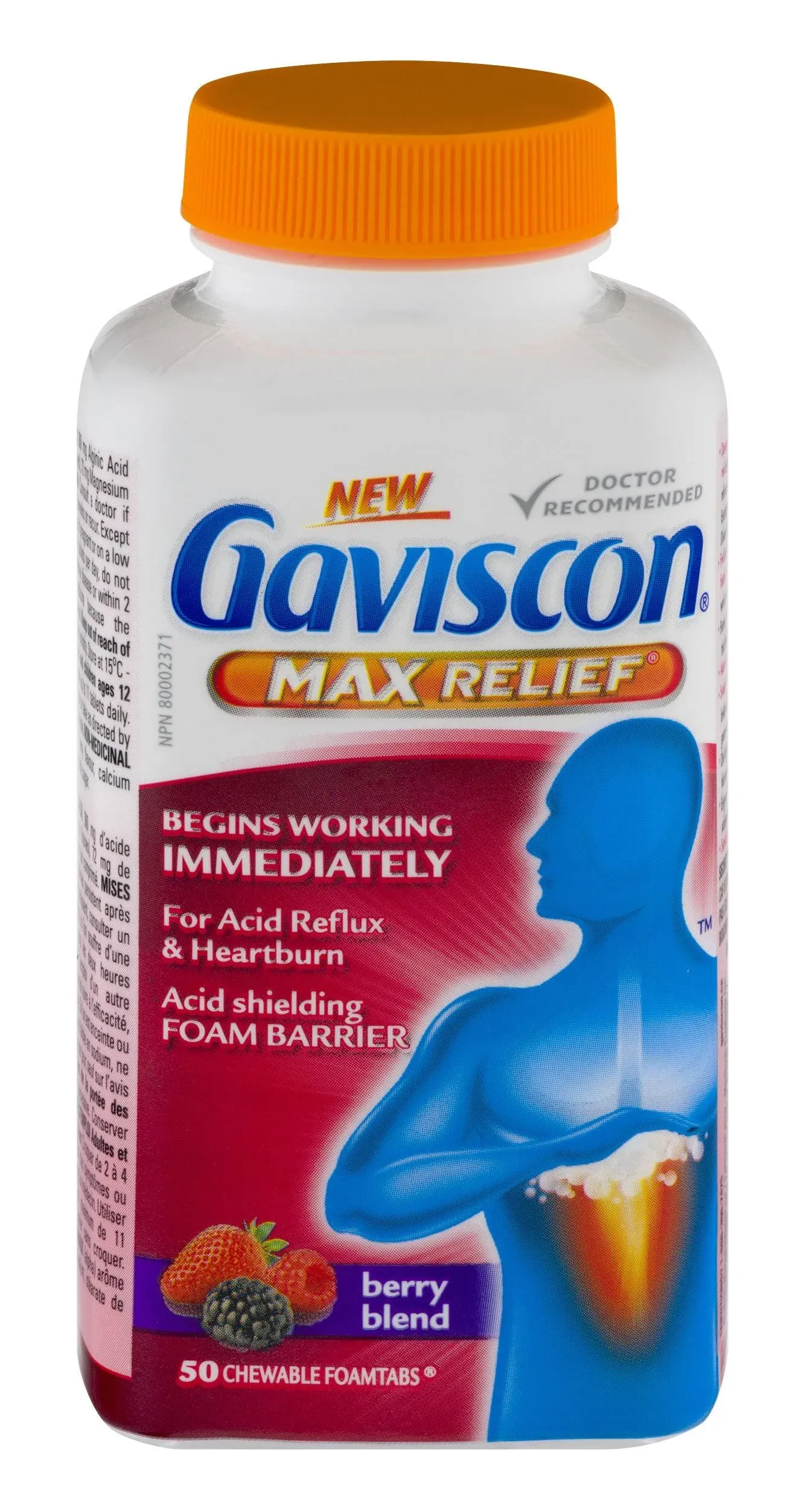 Gaviscon Max Berry Tablet, 50 Count