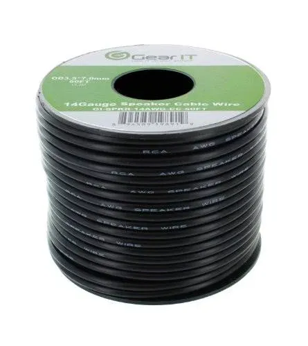 14AWG Speaker Wire GearIT Pro Series 14 AWG Gauge Speaker Wire Cable