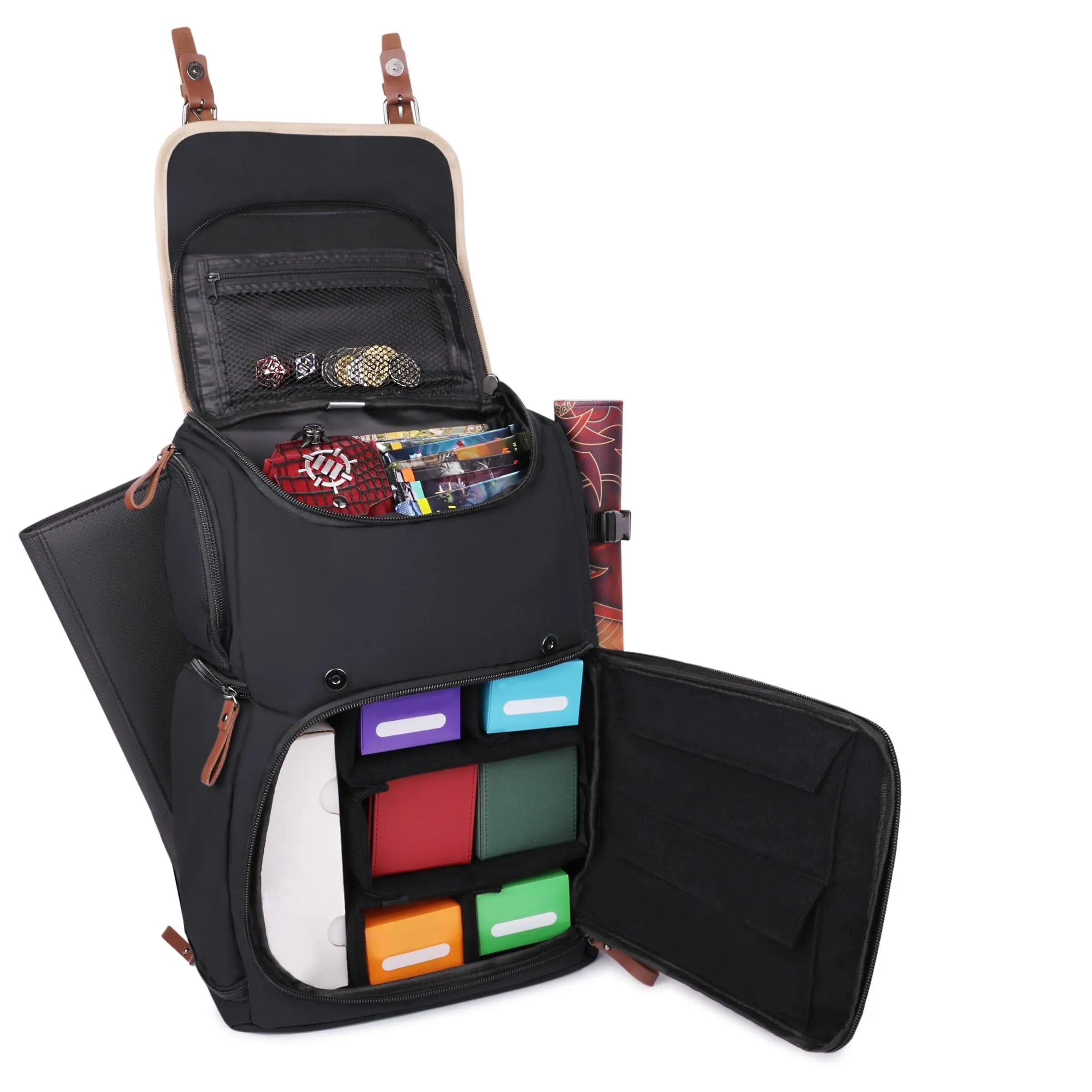 Enhance: Designer Edition Card Storage Backpack - Black