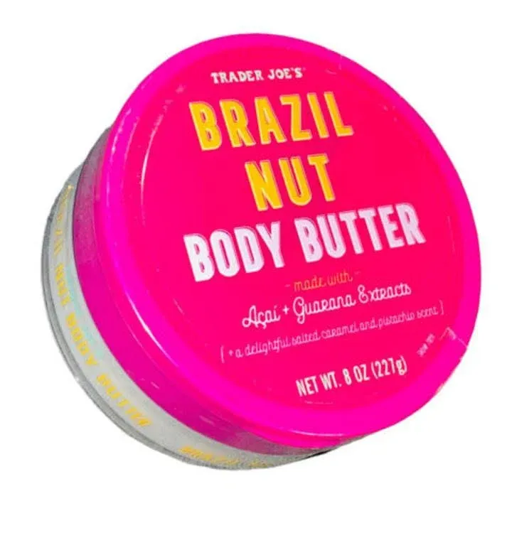 Trader Joe’s Brazil Nut Body Butter Shea 8oz Moisturizing Cream