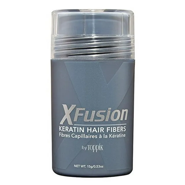 New XFusion Keratin Hair Fibers Light Blonde 15 gm 0.53 oz - FAST Shipping