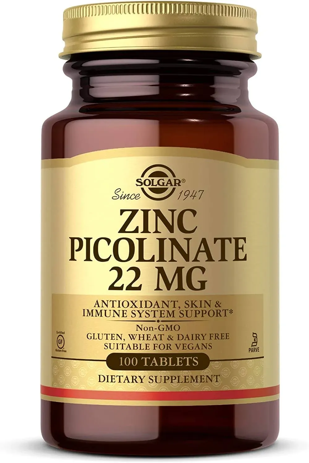 Solgar - Zinc Picolinate 22 mg Tablets 100