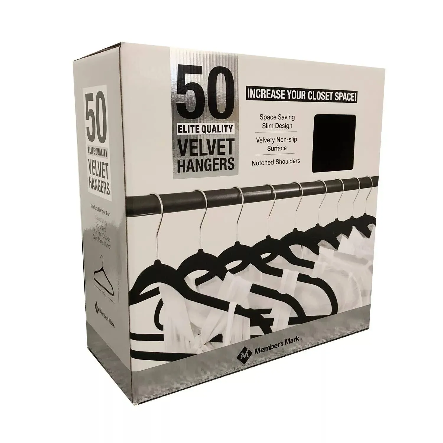 Member's Mark Elite Quality Velvet Hangers