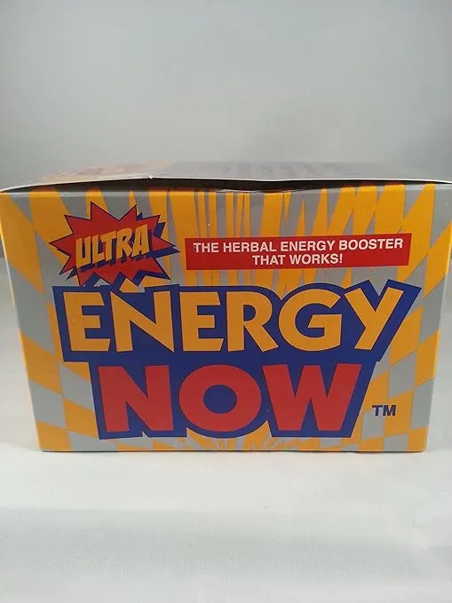 ULTRA ENERGY NOW GINSENG HERBAL SUPPLEMENT by Energy Now, 36 Packets (Pack of...