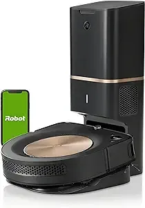 Roomba s9+ (9550) Self-Emptying Robot Vacuum – Smart Mapping, Powerful Suction, Corners and Edges, Ideal for Pet Hair