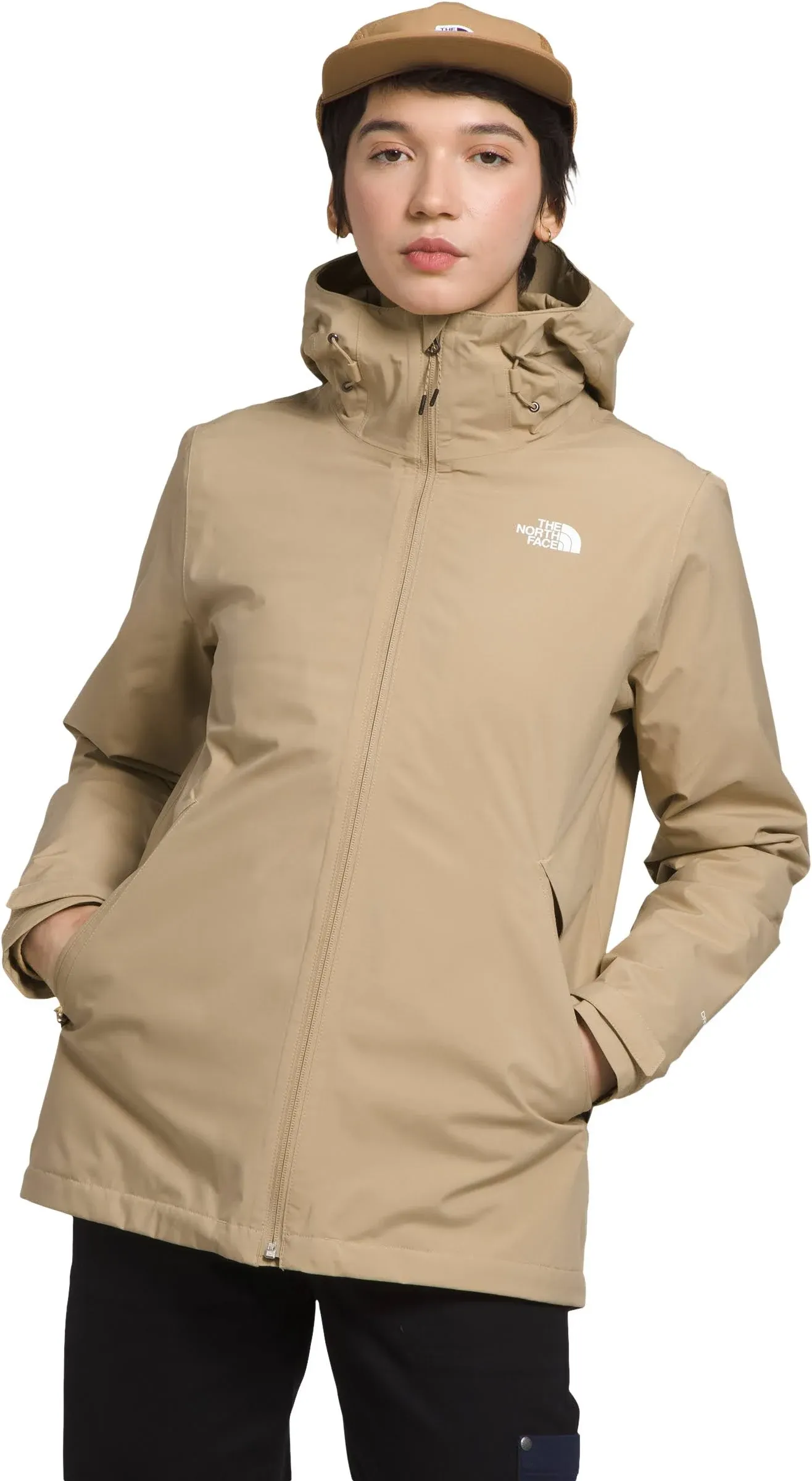 The North Face Carto NF0A5IWJLK5 Women&#039;s Khaki Stone Triclimate Jacket S NCL71