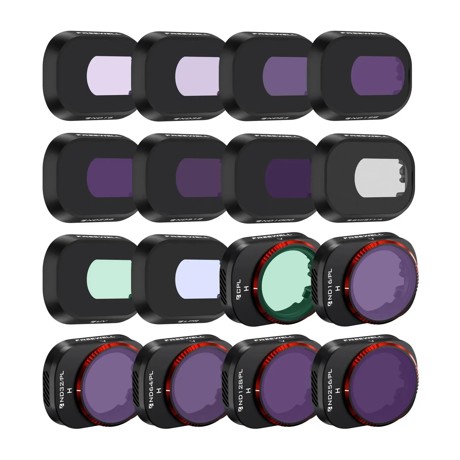 Freewell DJI Mini 4 Pro Filters Mega 16Pack | Drone Safe Store