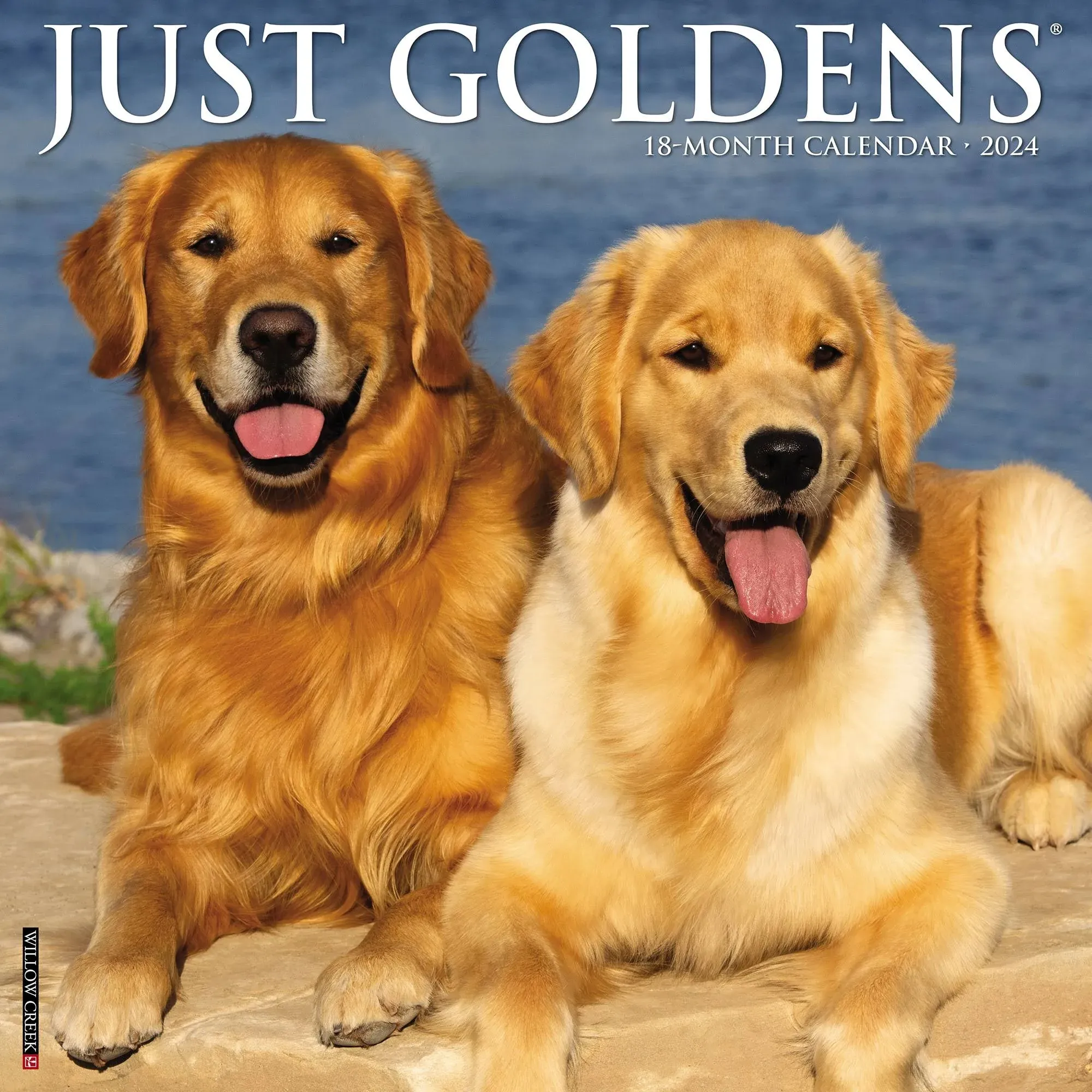 Willow Creek Press Just Goldens 2024 Wall Calendar