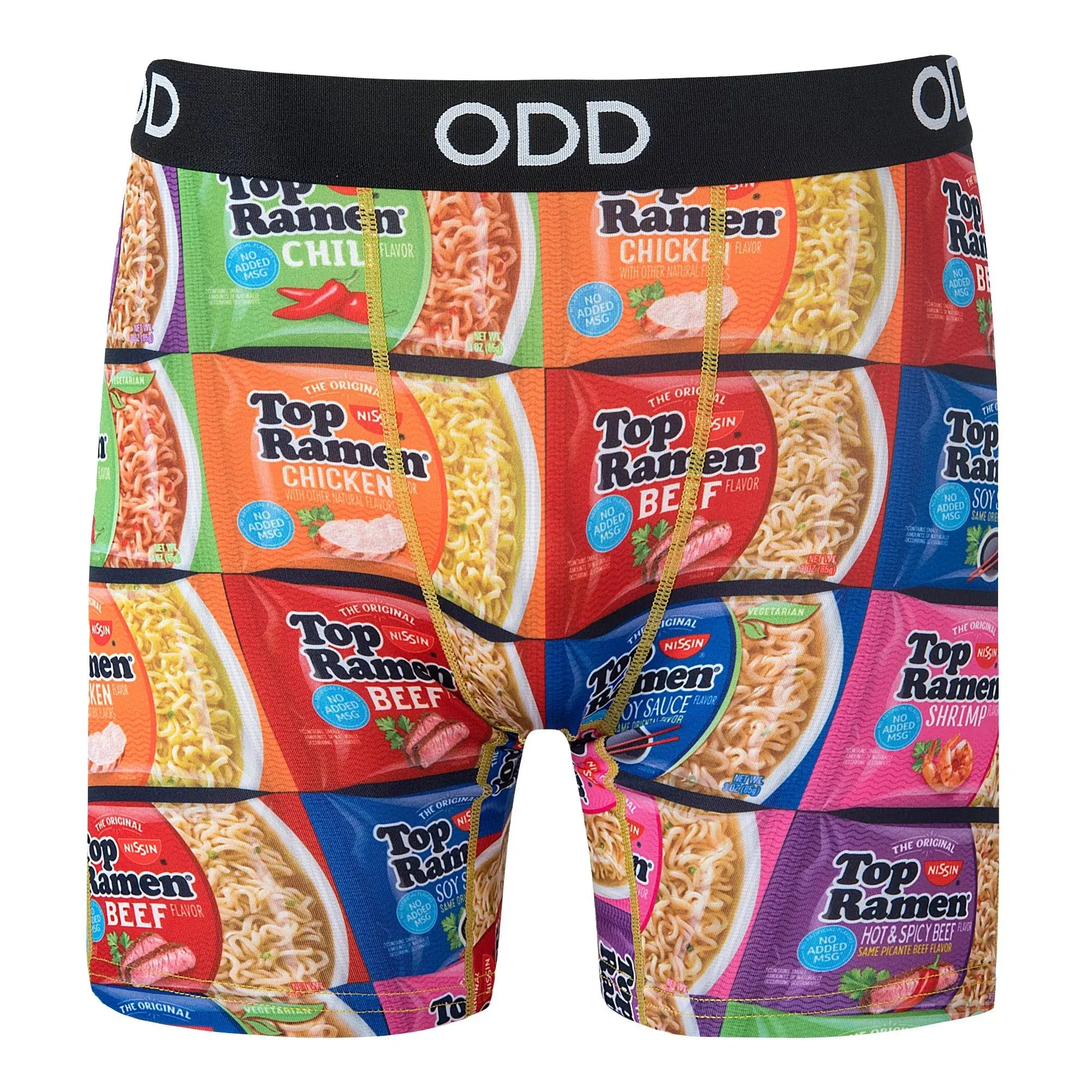 Odd Sox Top Ramen Flavors Men's Boxer Briefs