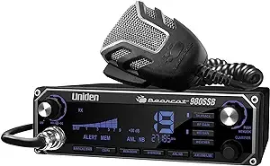 Uniden Bearcat 980 40-Channel SSB CB Radio with 7-Color Digital Display