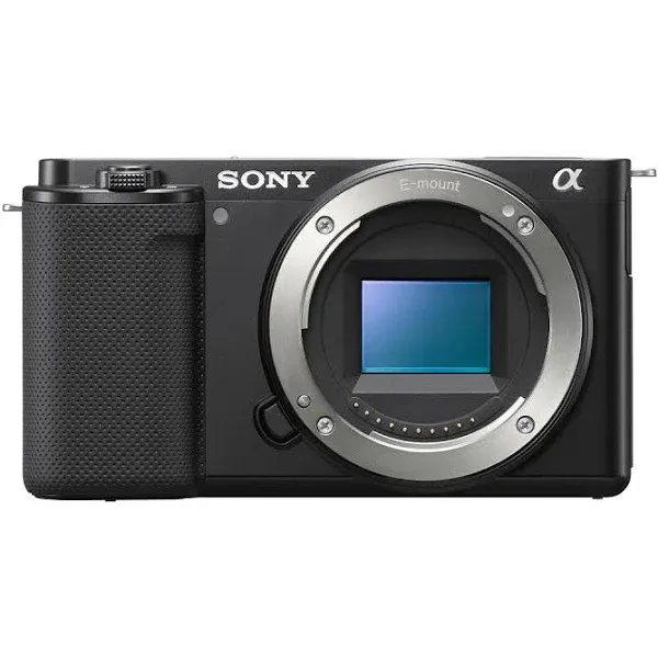 Sony ZV-E10 Mirrorless Camera with 16-50mm Lens (White)