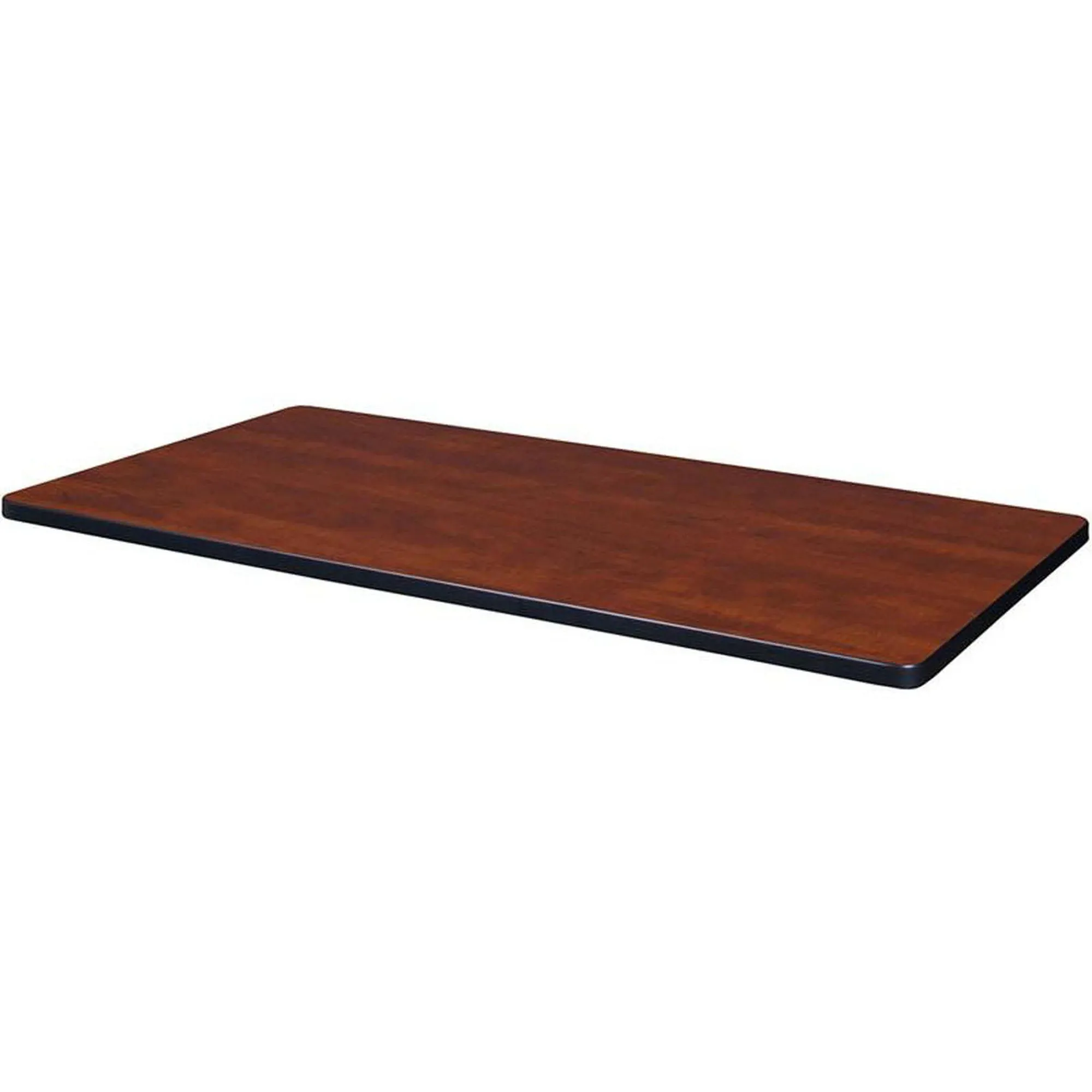 48"x24" Rectangle Laminate Table Top, Cherry/Maple