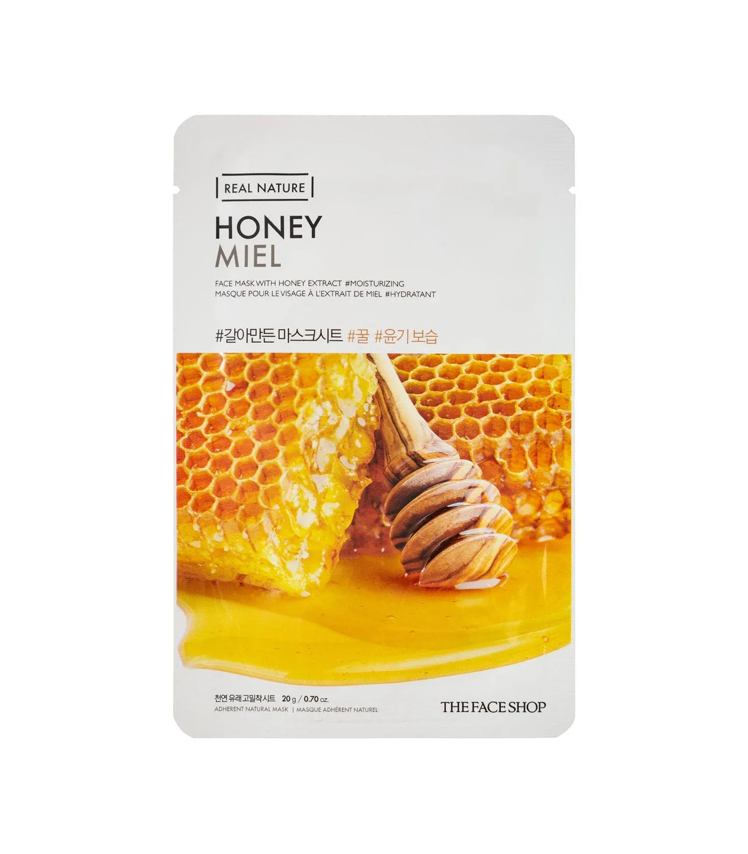 The Face Shop - Real Nature Sheet Mask Honey