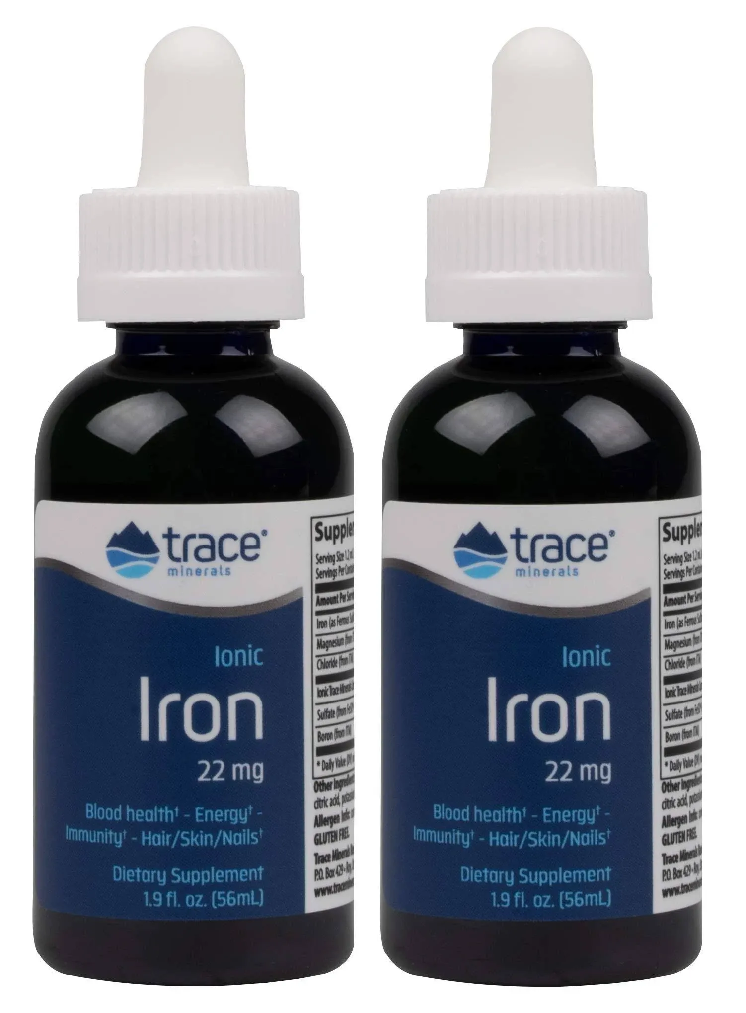 Trace Minerals Liquid Ionic Iron - 2 fl oz bottle