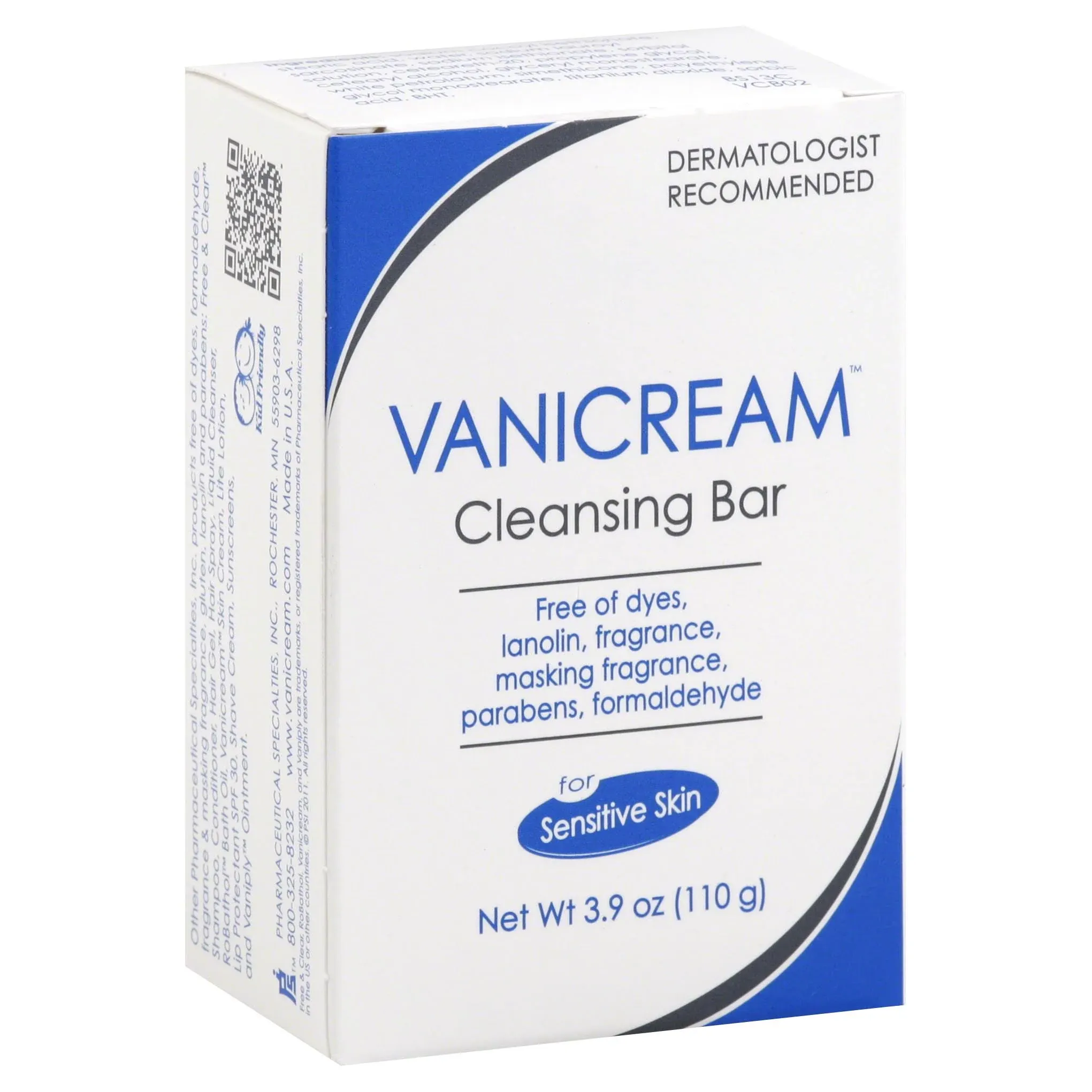 Vanicream Cleansing Bar - 3.9 oz