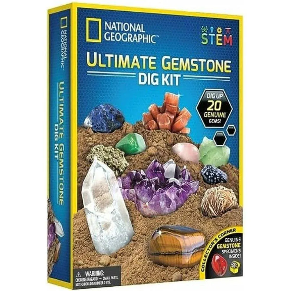 National Geographic Ultimate Gemstone Dig Kit