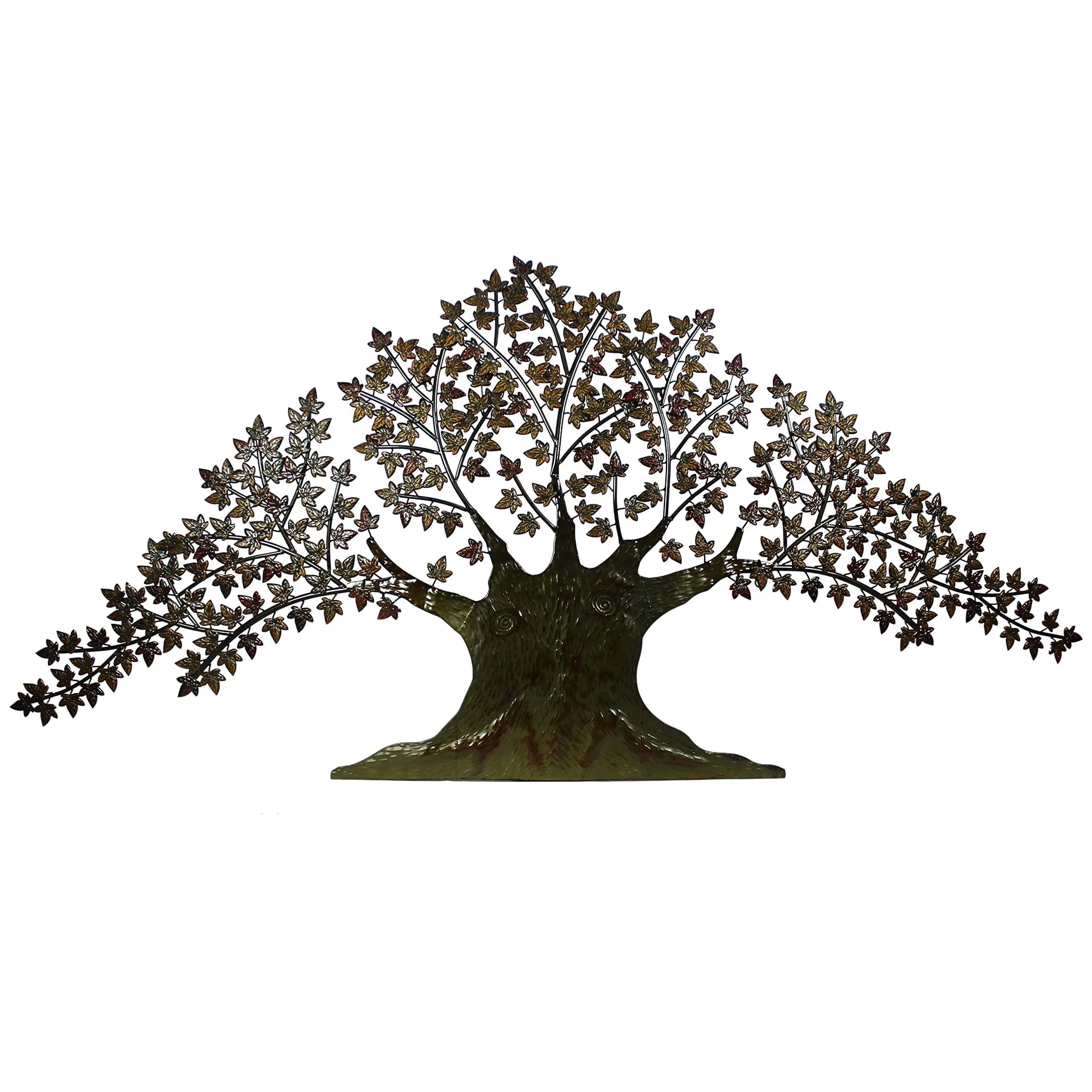 Urban Designs Handcrafted Tree of Life Large Metal Wall Art Decor 7 Feet