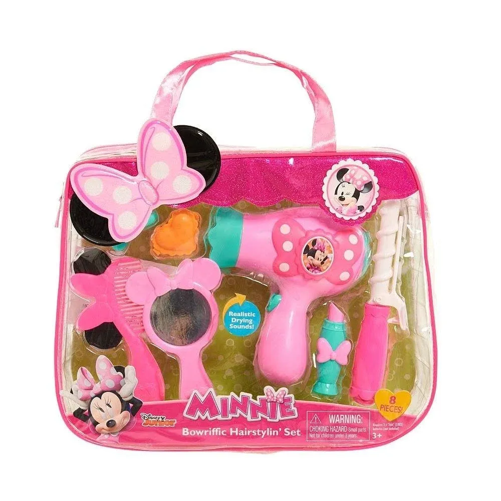 Disney Minnie Mouse Bowtique Bowriffic Hairstylin&#039; Girls Dress-Up Toy Vanities