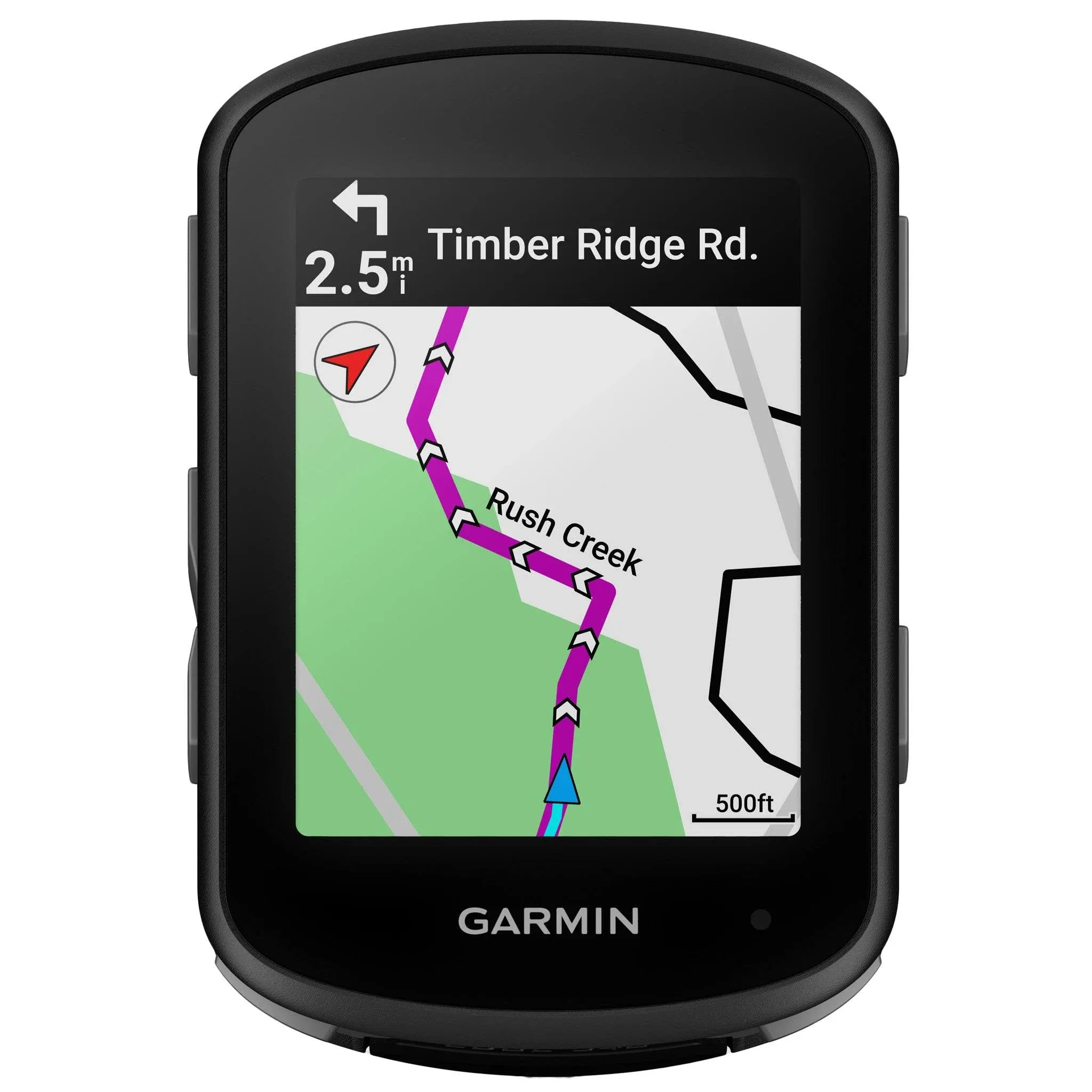 Garmin Edge 540 (Solar) Compact GPS Cycling Computer Bundle - Button-Operated, Adaptive Coaching & 26-Hour Battery - Includes PlayBetter Silicone Case (Black) & Screen Protectors