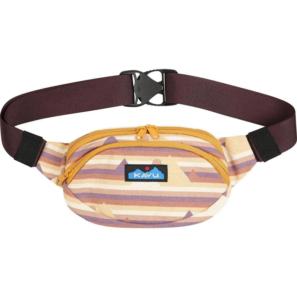 Kavu Canvas Spectator Fanny Pack Summit View