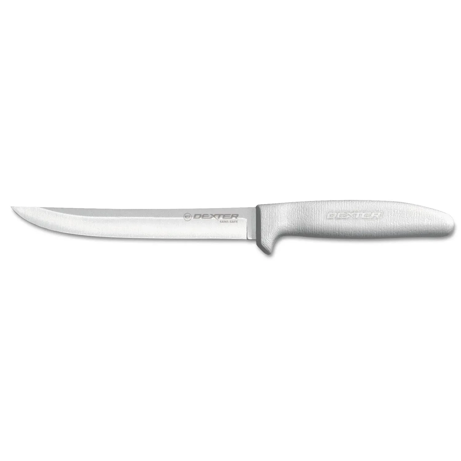 Dexter Sani-Safe Boning Knife Straight Polypropylene Handle 6"