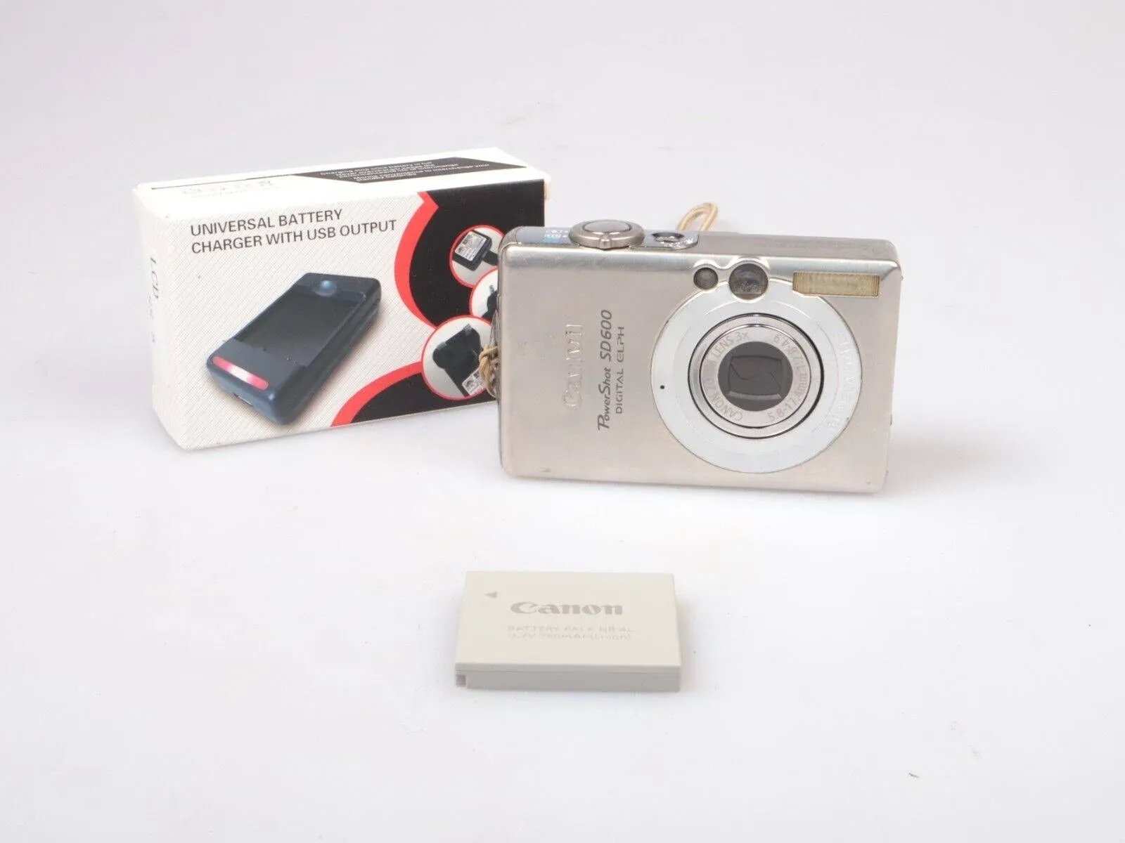 Canon PowerShot SD600 6.0MP Digital ELPH