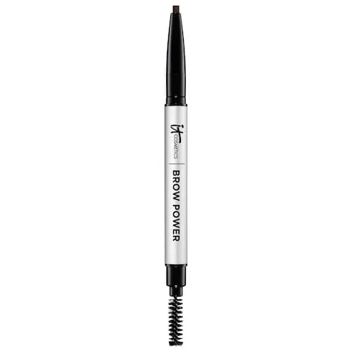 IT Cosmetics Brow Power Eyebrow Pencil - Universal Shades - Long-Lasting, Budge-Proof Formula - With Biotin - Natural-Looking Brows - Built-in Spoolie Brush