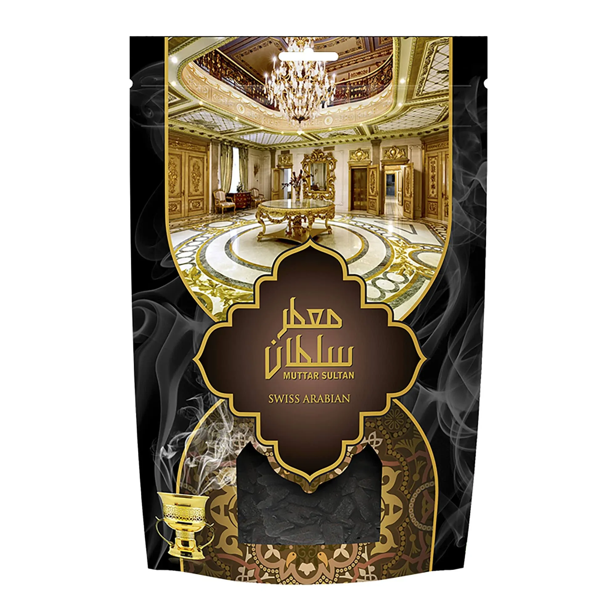 Swiss Arabian Muattar Sultan 3.4 oz Incense (Unisex) for Men by Swiss Arabian