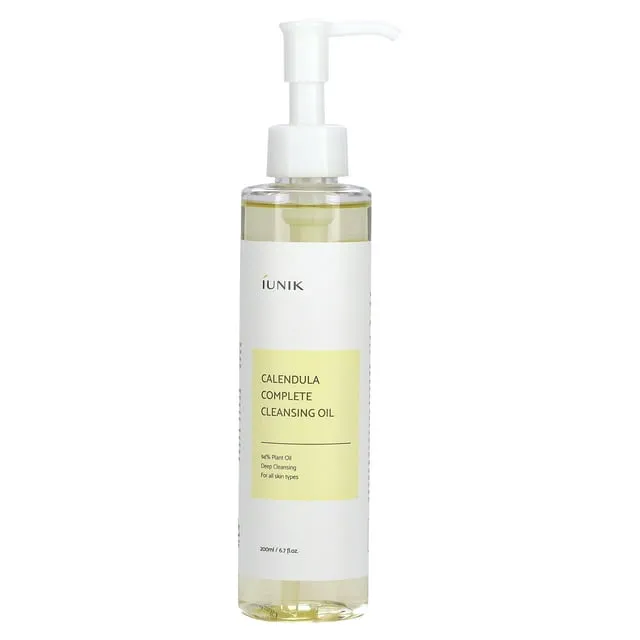 Complete Cleansing Oil, Calendula, 6.7 fl oz (200 ml), iUNIK