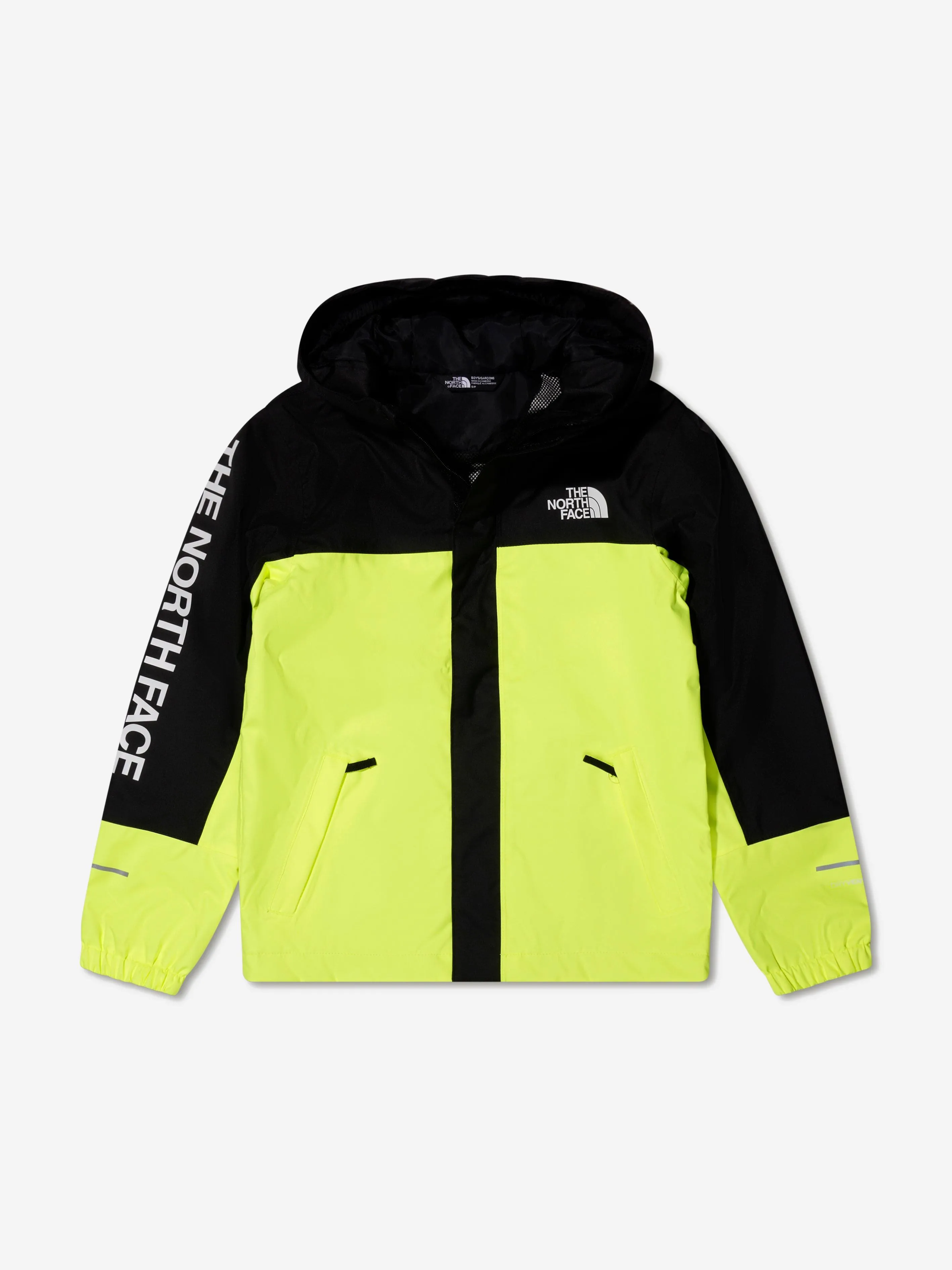 The North Face Boys Antora Rain Jacket LED Yellow