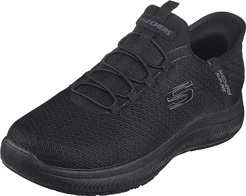 Men's Skechers Work 200205 Summits Slip-In Slip Resistant Safety Shoes