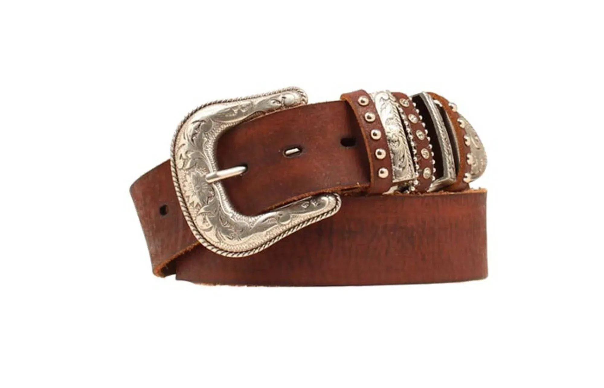 Womens Multikeeper Leather Belt