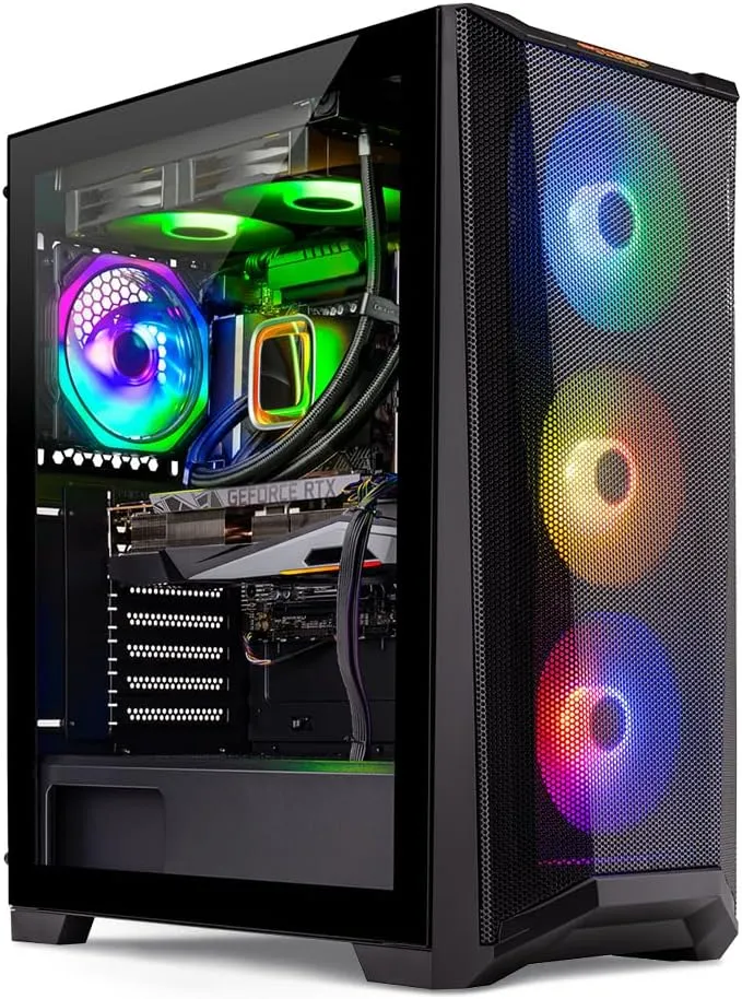 Skytech Gaming Chronos Gaming PC, Intel i9 12900K 3.2 GHz, RTX 4070, 1TB NVMe ...